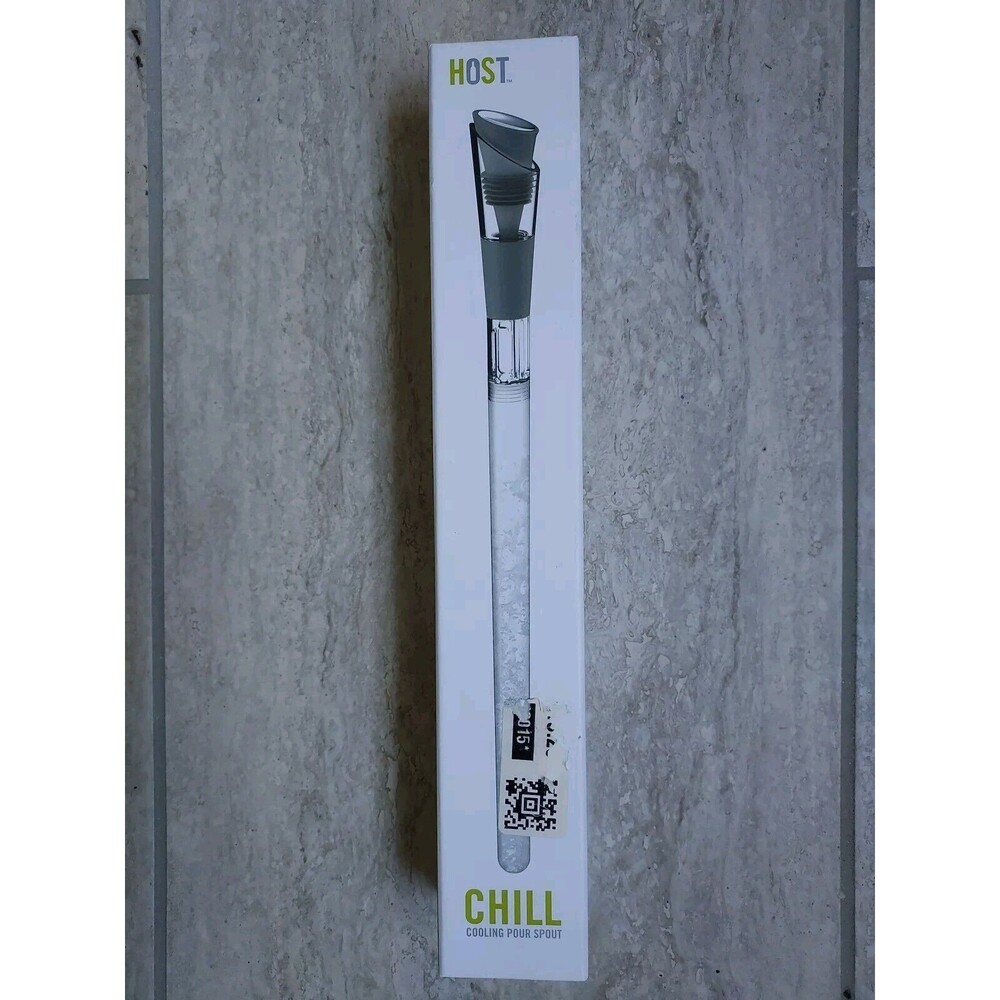 HOST Chill Cooling Pour Spout For Bottled Beverages NEW